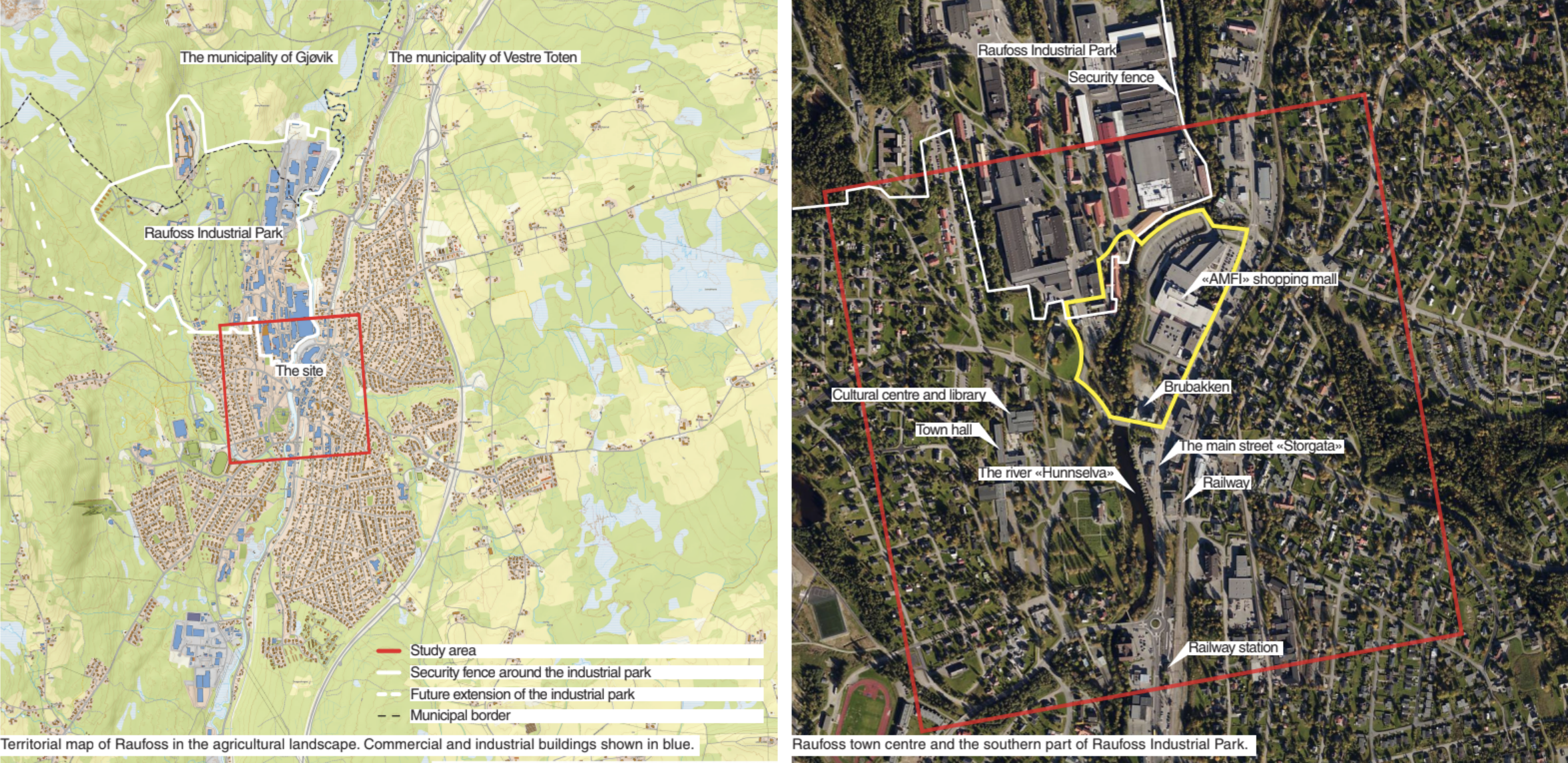 Site image in Raufoss