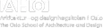 Logo Arkitektur- og Designhøyskolen i Oslo (AHO)